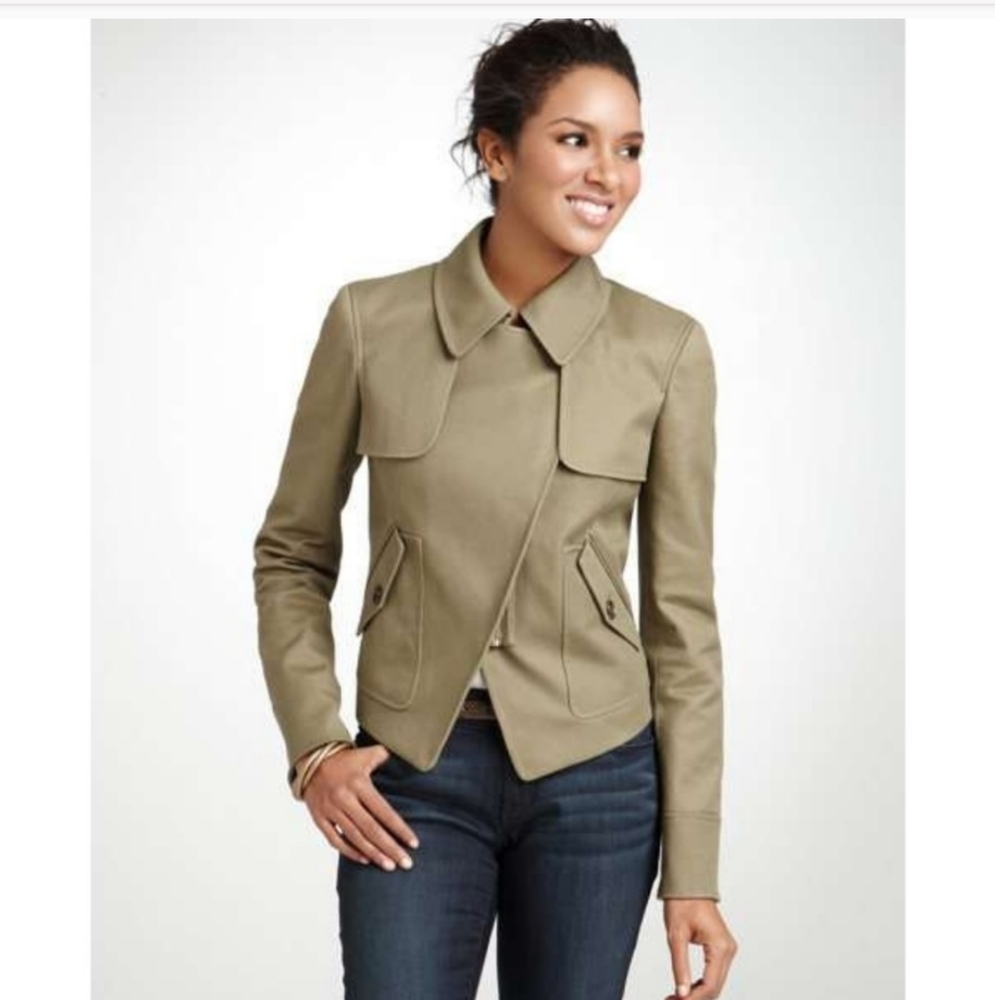 Ann Taylor military style jacket size 2.